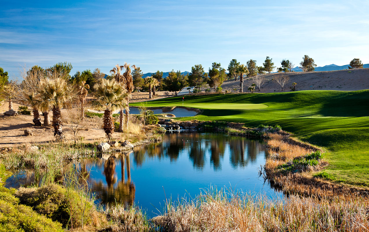 The Lakes Course at Primm Valley Golf Club - Photo By Brian Oar